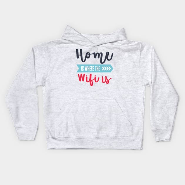 Hoe WIFI Kids Hoodie by Shop Ovov